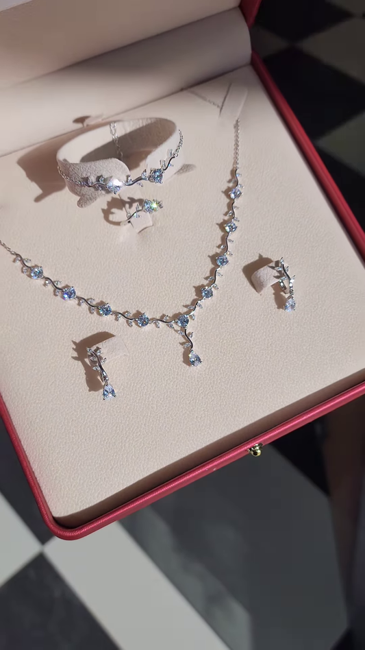 Starlight Symphony Set – A Sparkling Whisper of Elegance 💎🌌