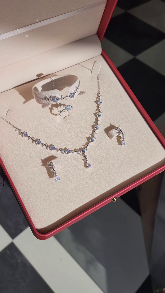 Starlight Symphony Set – A Sparkling Whisper of Elegance 💎🌌