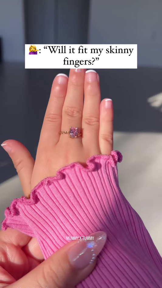 🌸 Dainty Dreams: The Ring That Wraps Like a Whisper 💫💍