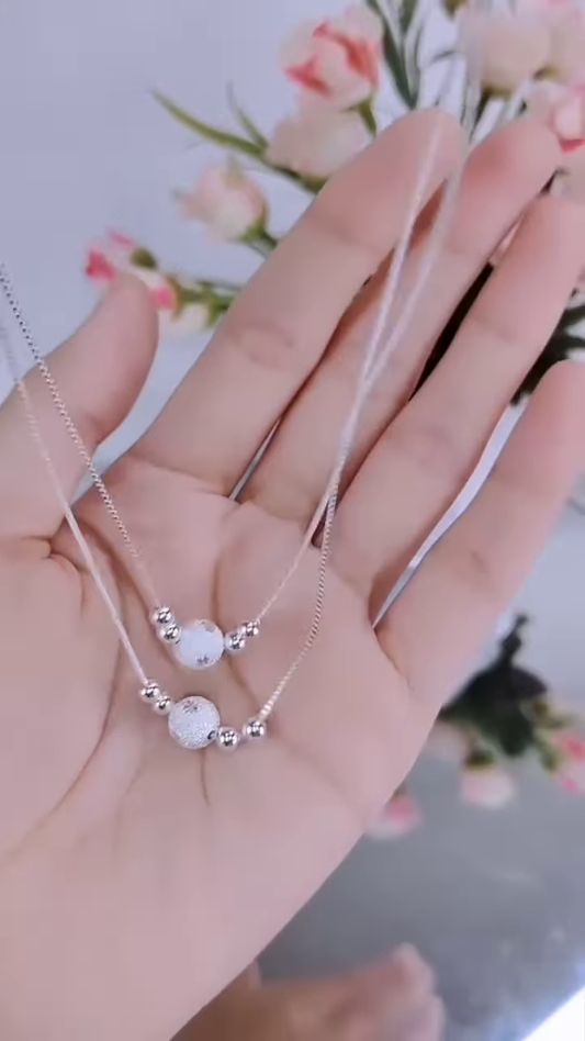 🌟 Celestial Whispers: A Necklace That Dances with Light ✨🌙