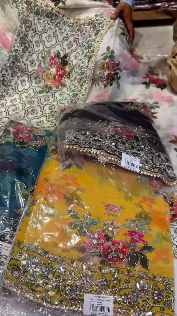 Designer Party Wear Ready-to-Wear Saree – Effortless Elegance for Every Occasion - Image 2