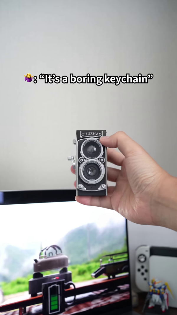 📸✨ Title: "Not Just a Keychain..."