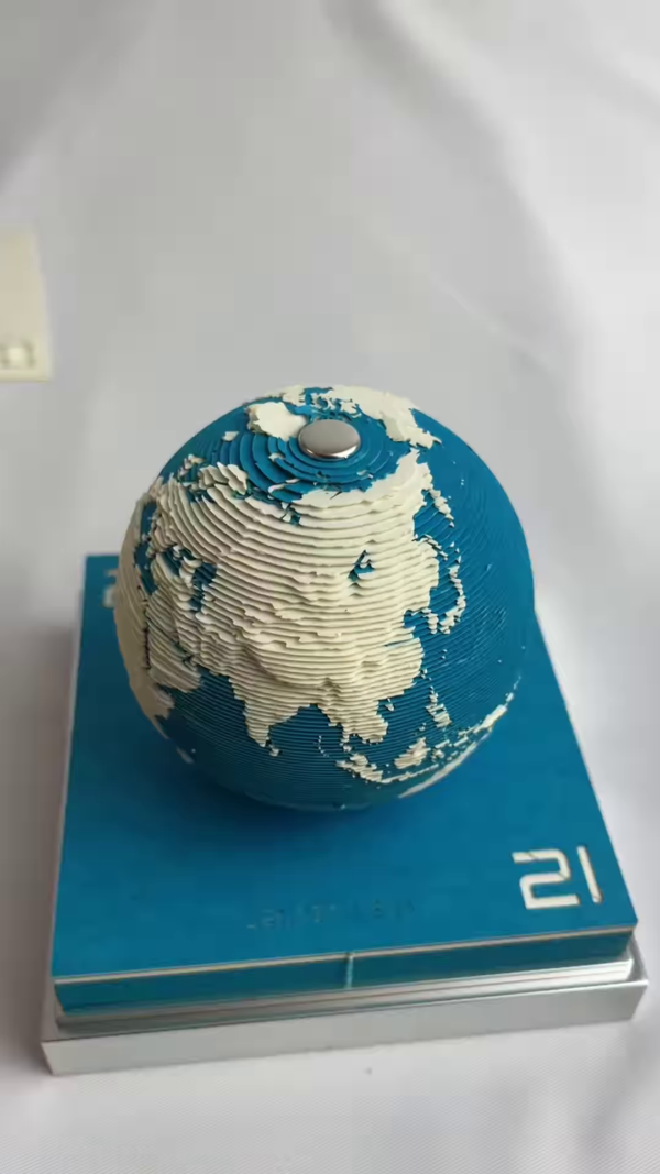 🌍📅 The Rising Earth Calendar: Where Art Meets Time